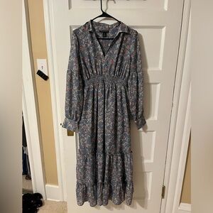 Long sleeve maxi dress